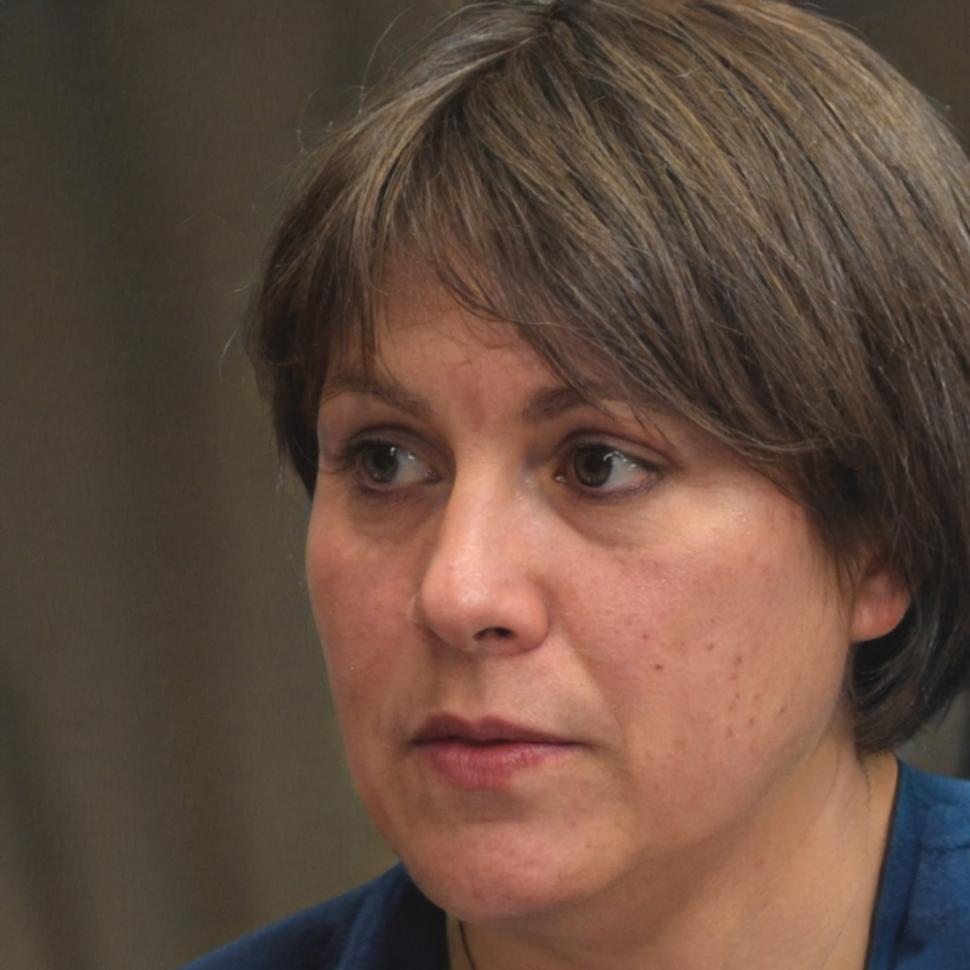 Siobhan Quirke reviewing client documents